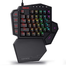 Redragon K858 Wired One Handed RGB Mechanical Keyboard