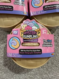 The Original Mystery Dumplings Pink & Purple Holographic Edition