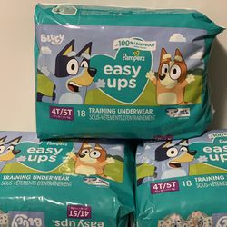 Pampers Easy Ups Size 4T-5T —18ct(*Please Read Post Description*)