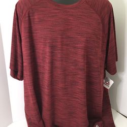 New Mens 3XL Reebok Space Dye Athletic Tee