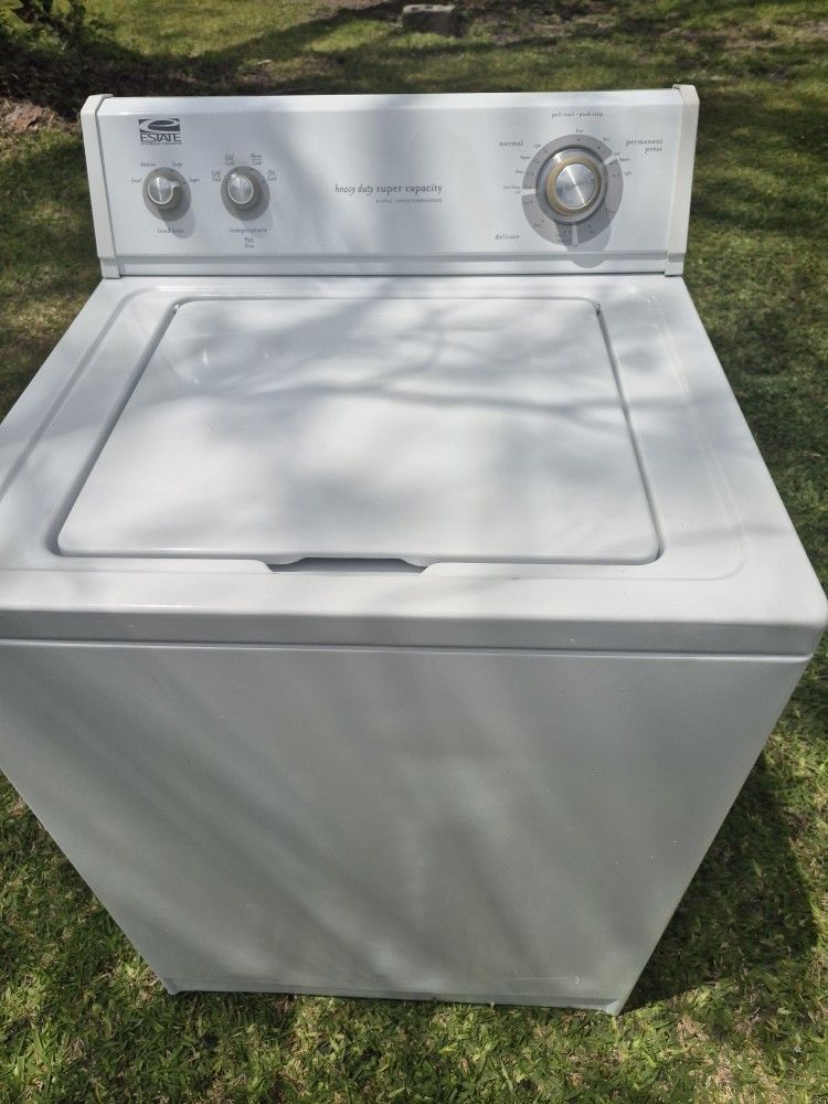 Whirlpool estate washer