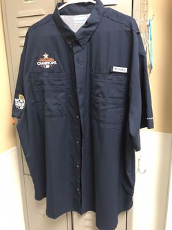 Columbia PFG Astros Xxl Rare Shirt