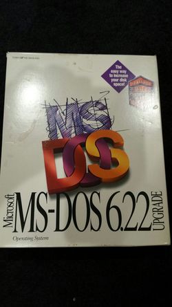 MS-DOS 6.22 Upgrade