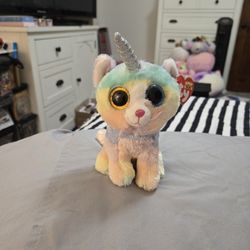 New. Type. Beanie Boos. Heather The Unicorn Cat.