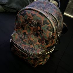 Bape X Mcm Camo Bag