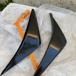 Mustang Parts Front Carbon Fiber Cannards