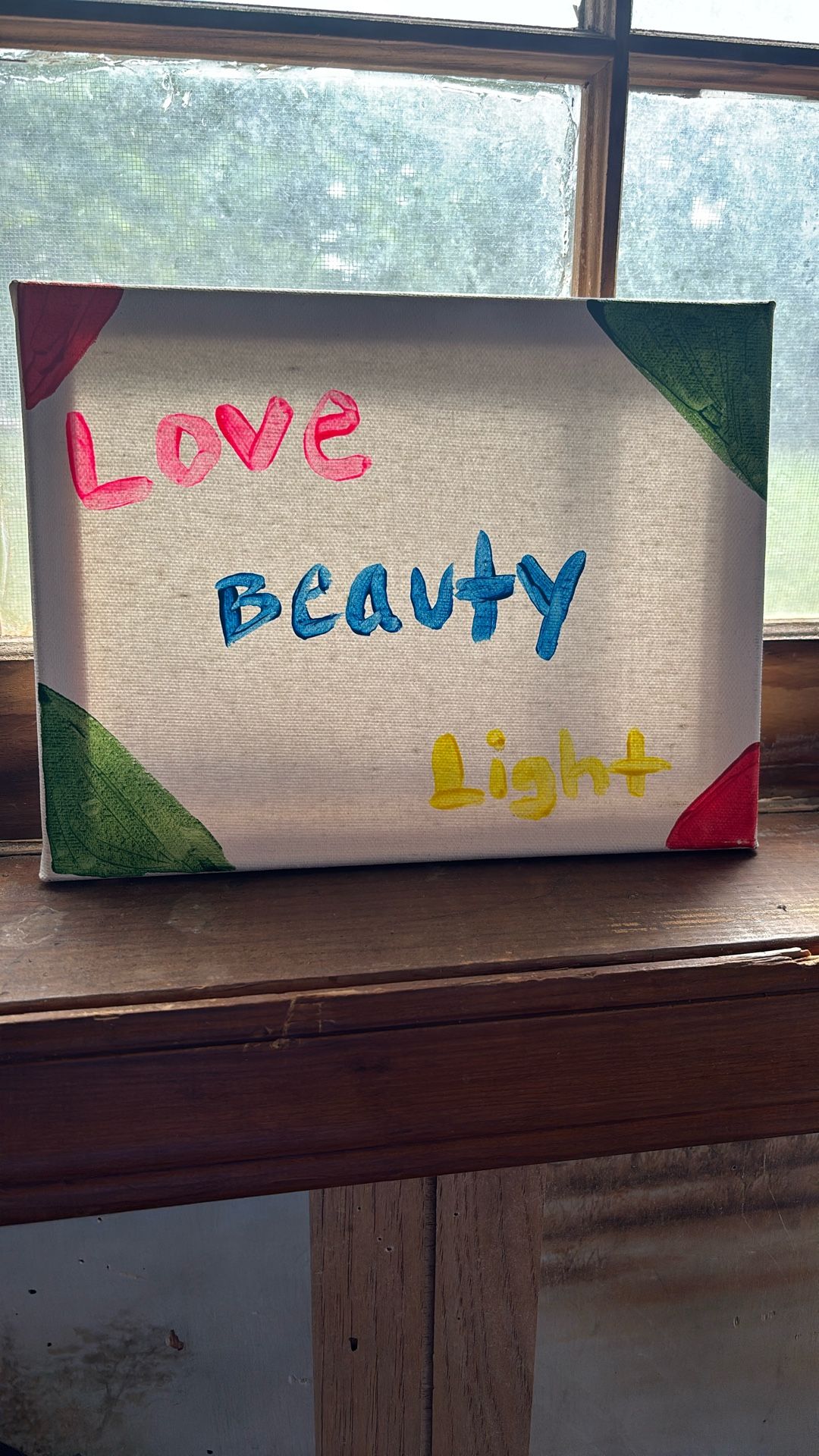 Word Picture Canvas