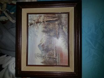 Oil painting authentic by W Chandler