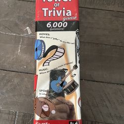 RARE TRIVIA GAME in Metal Collectors Tin!