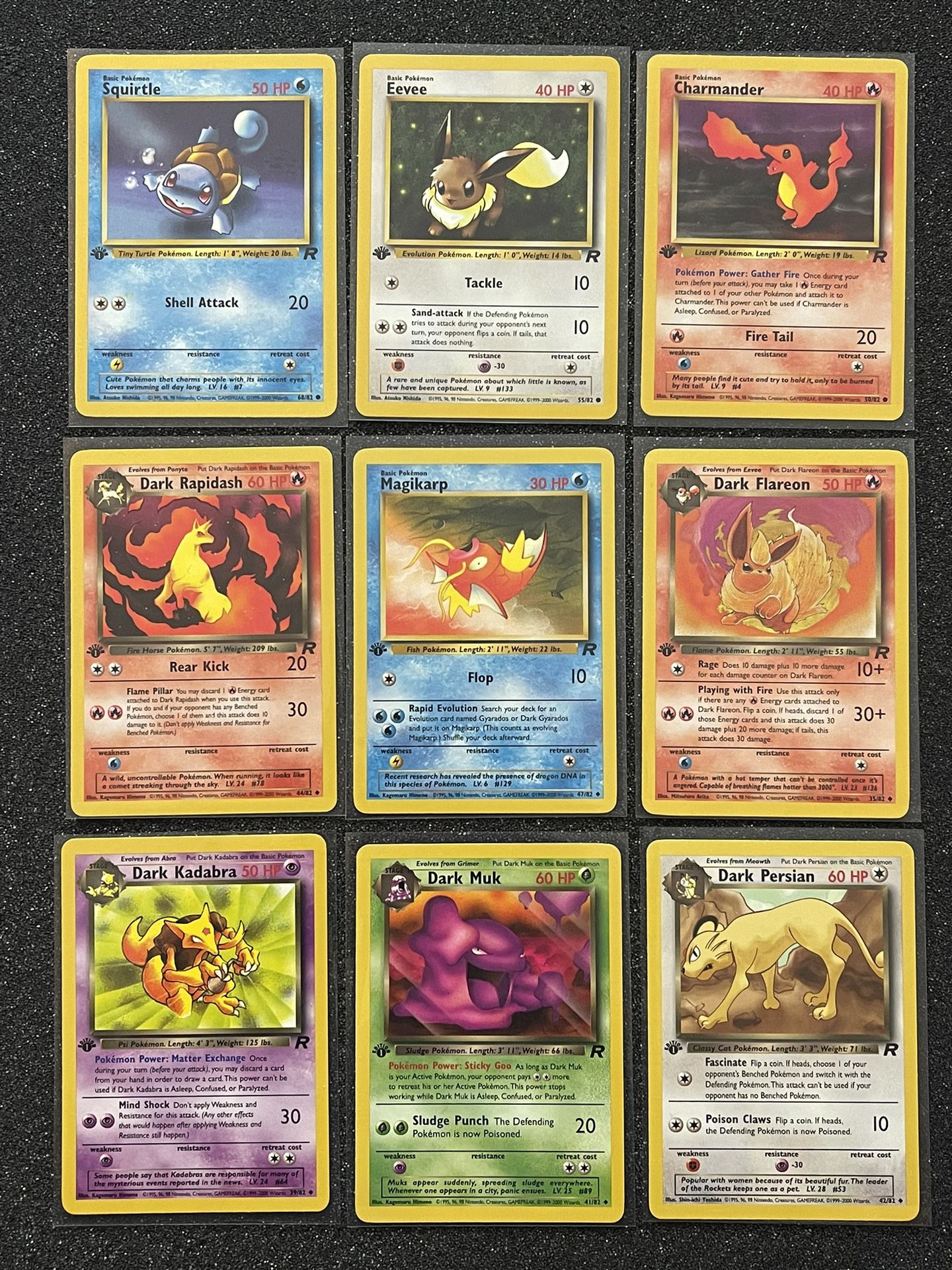 1st Edition Team Rocket • Pokemon Card Collection • 27 Cards 👾
