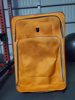 Atlantic 28" Large Suitcase Orange Softside Luggage