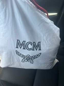 Red MCM Liz Tote