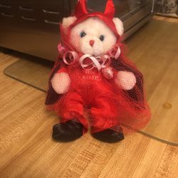 Vintage 93’ Hot Stuff Devil Bear As New Read Description 
