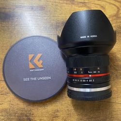 12mm F2.0 High Speed Wide Angle W Astrophotography Filter