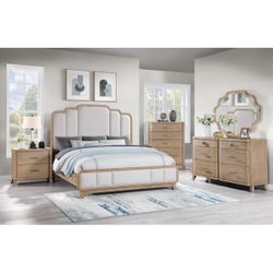 Only Bedroom Set Queen 5pc Laguna 🚛😍🔥🔥