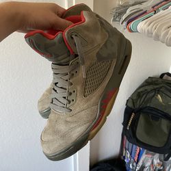 Jordan 5 olive green