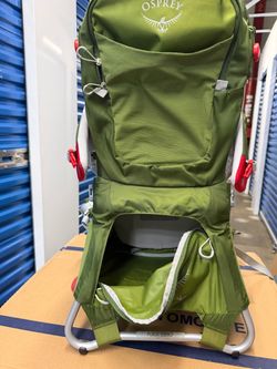 Osprey Poco AG Child Carrier Hiking Backpack – Green