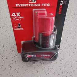Milwaukee M12 battery