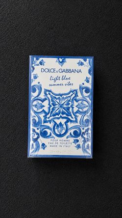 Dolce & Gabbana - Light Blue Pour Homme Summer Vibes 100ml NEW SEALED