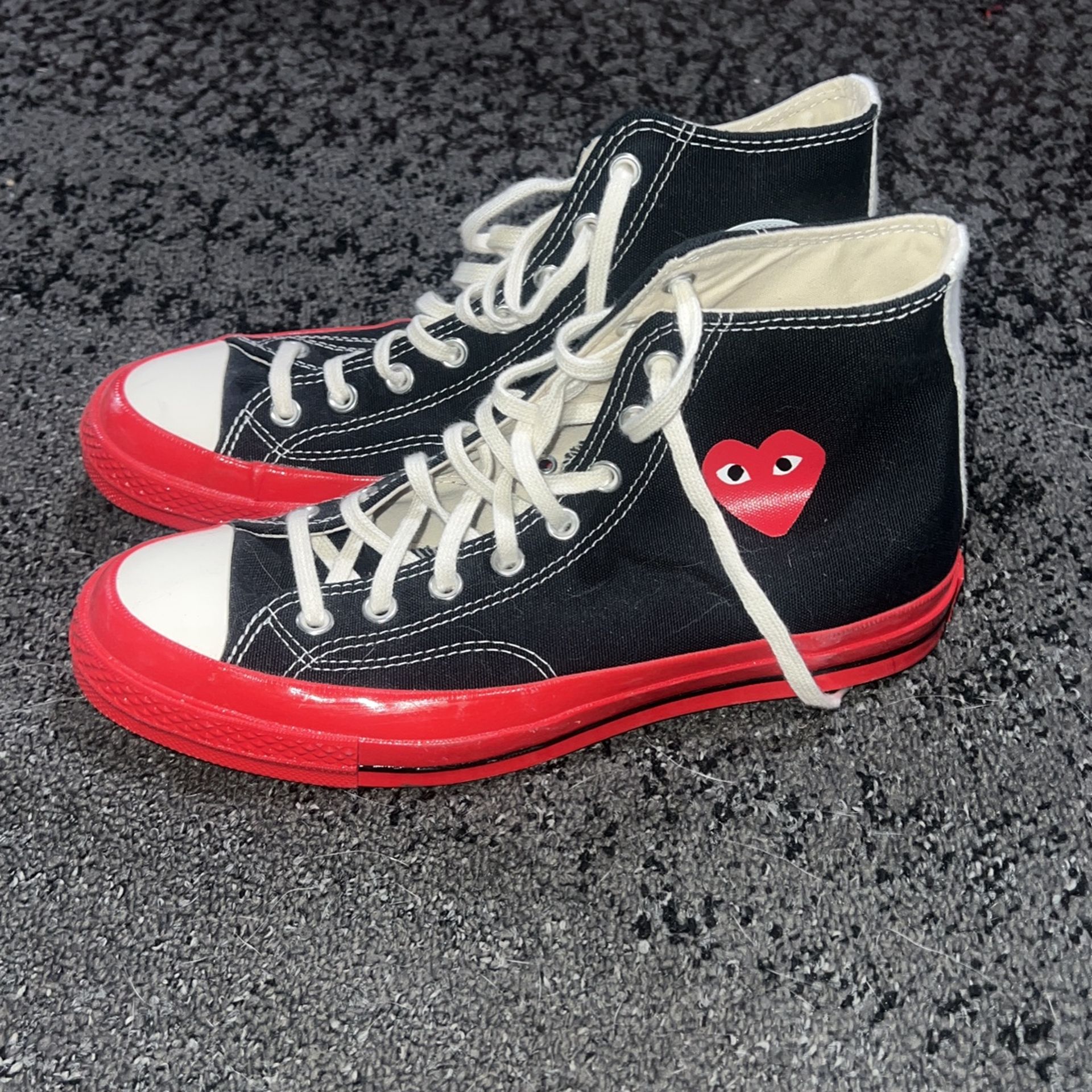 CDG Converse Hi-top