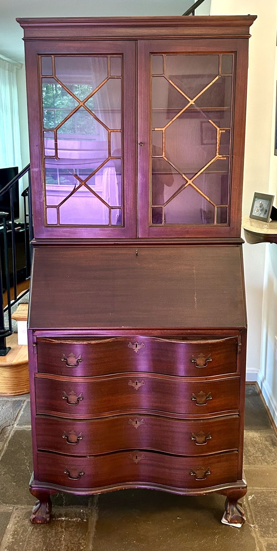Antique Writing Desk /Hutch