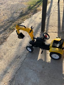 Mini Excavator and Trailer