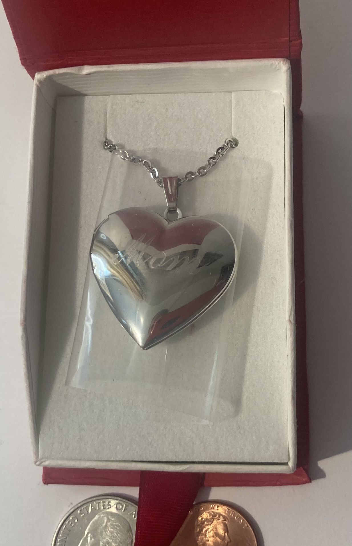 Mom Double Sided Locket Necklace