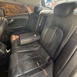 Audi A7 C7 Rear Leather Seats Black OEM