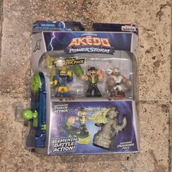 LEGEND OF AKEDO POWER STORM FIGURES