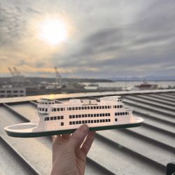 Seattle Mariners Ferry Boat Concessions Tray