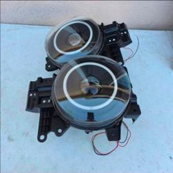07-14 Toyota FJ Cruiser LED DRL Projector Headlights Luces Focos Micas Faros Faroles Headlamps