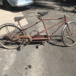 Schwinn tandem early 50s all original