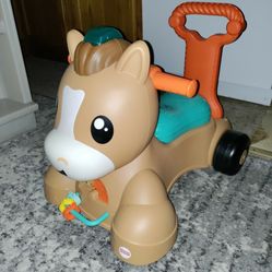 Toddler Ride On/Walk Behind Walker! Fisher Price!