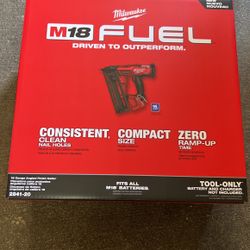 Milwaukee  16* Ga Angle Finish Nailer. Model 2841-20