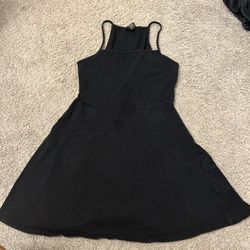 black minidress size medium