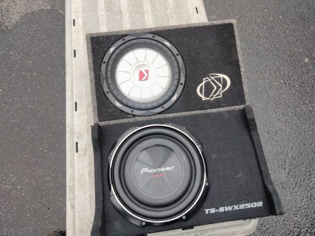 2 Speaken 10'inch Para Chevy Silverado