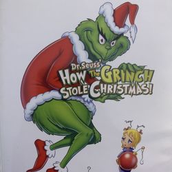 Dr. Seuss’ HOW The GRINCH STOLE CHRISTMAS (Blu-Ray + DVD + Digital-1966)