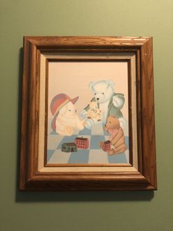8 x 10 Original Framed Oil Painting