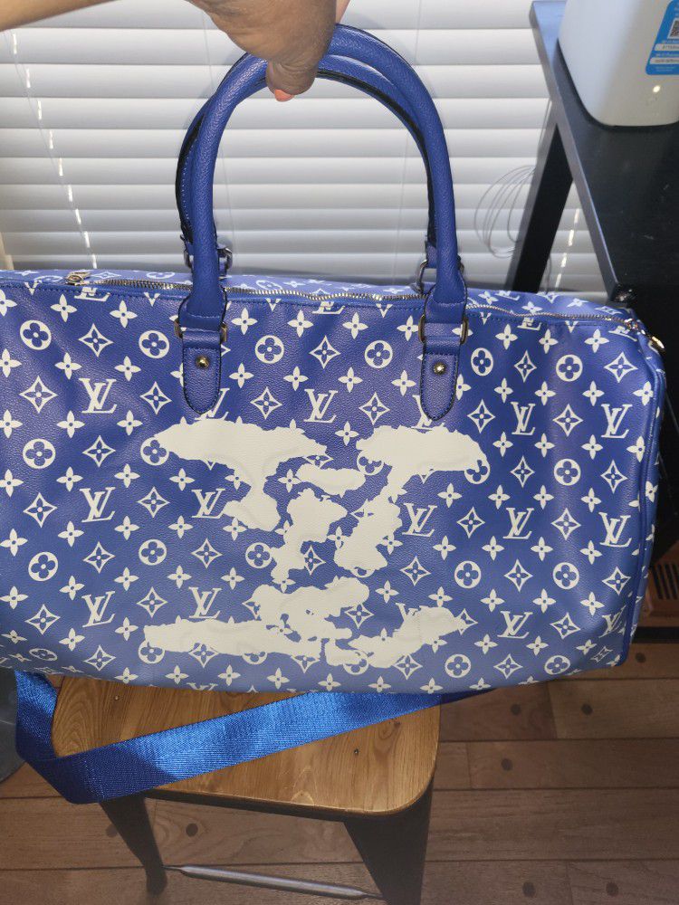 Brand New Royal Blue Duffle Bag. Medium Size. 