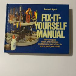 Fix It Yourself Manual 