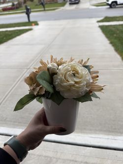 Neutral Faux Flowers
