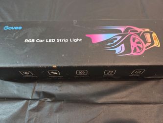 Govee lights(4) for car 12v adapter
