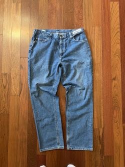 Carhartt Blue Denim Jeans  36x32 Relaxed Fit