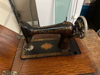 antique sewing machine