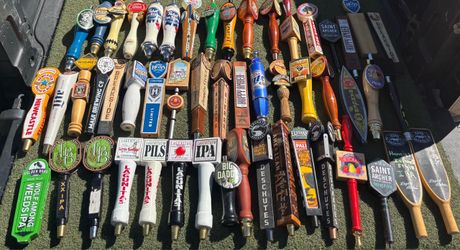 52 Assorted Beer Tap Handles (prices vary)