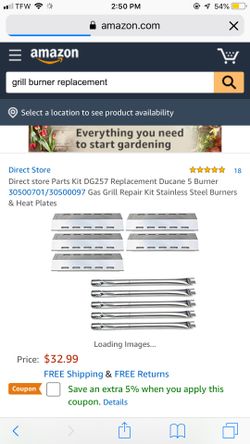 Grill burners
