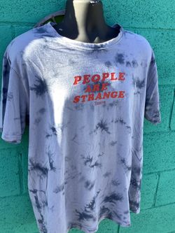 The Doors “People Are Strange,” XL Tie Dye Shirt 