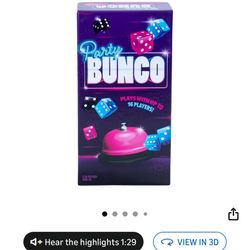 Party Bunco - Card Game