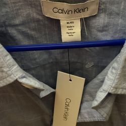 Calvin Klein Button Long Sleeve Shirt