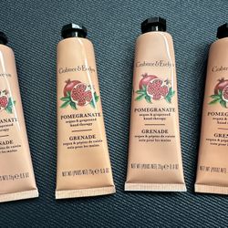 Crabtree & Evelyn Hand Therapy 0.9oz - 4 Pack  Pomegranate 